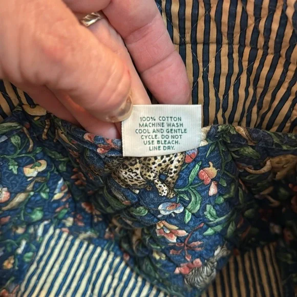 Vintage Vera Bradley Animal Kingdom Quilted Bag - Picture 5 of 8